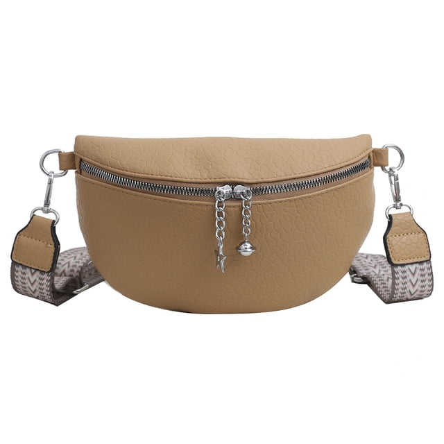 Bolsa de pecho de moda bandolera de cuero de PU casual Ajustable portátil para viajes Tmvgtek Para Estrenar