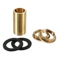 thumbnail image 5 of Uxcell Bulkhead Fitting G3/4 Male Thread Tube Adaptor Hose Fitting Brass with Silicone Gasket Gold Tone, 5 of 5