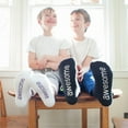 thumbnail image 4 of I am Awesome - White Low-Cut Socks, 4 of 4