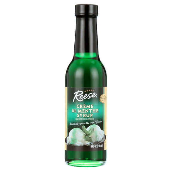 Reese Crème de Menthe Syrup - 8 Ounces (Pack of 1)