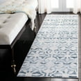 thumbnail image 3 of SAFAVIEH Isabella Eliza Geometric Floral Area Rug, Navy/Ivory, 4' x 6', 3 of 10