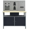 thumbnail image 5 of vidaXL Workbench with Three Wall Panels, 5 of 7