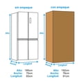 thumbnail image 4 of Refrigerador Atvio Home 17.7 Pies Glass Door Blanco AV177HSCDWG, 4 of 4