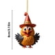 thumbnail image 3 of Cute Rooster Car Pendant Home Tree Decoration Christmas Tree Ornament Home Decor, 3 of 5