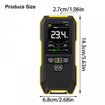thumbnail image 2 of WMT 10 Moisture Tester Rechargeable Wood and Drywall Moisture Meter Accurate Measurement In Carpentry and Construction, 2 of 3