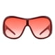 thumbnail image 1 of Gafas de sol BOTEN rojas de gran tamaño para mujer y hombre, 1 of 6