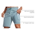 thumbnail image 4 of Shorts CRZ YOGA 2 en 1 para correr 23 cm secado rápido XL, 4 of 5