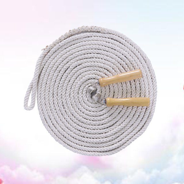 OULII Corde d'Exercice Durable avec Poignées Douces pour une Prise en Main Confortable Couleurs Assorties