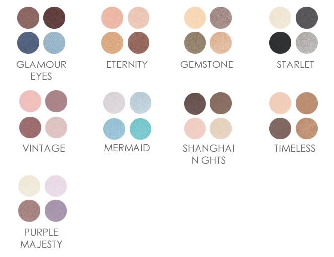 Pressed Mineral Eyeshadow Quad