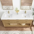 thumbnail image 2 of Miseno MV-HARB72-WA-GW Harbin 72" Free Standing Double Basin Vanity Set - Washed Ash Grey, 2 of 7