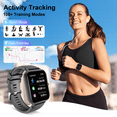 thumbnail image 4 of OWNTECH 1.83" Smart Watch, Bluetooth Answer/Make Calls/Message Reminder, 120+ Sports Modes, IP67 Waterproof Fitness Watches for Android and iPhone,Black, 4 of 7