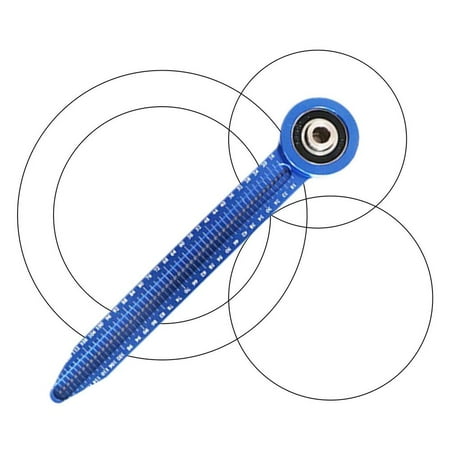 

Ipretty Woodworking Compass Aluminum Woodworking Ruler 360 Adjustable Drawing Ruler Carpenter Tools For Carpentry Use safety