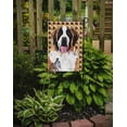 thumbnail image 2 of Carolines Treasures SC9222GF 15 x 15 In. Saint Bernard Fall Leaves Portrait Flag- Garden Size, 2 of 3