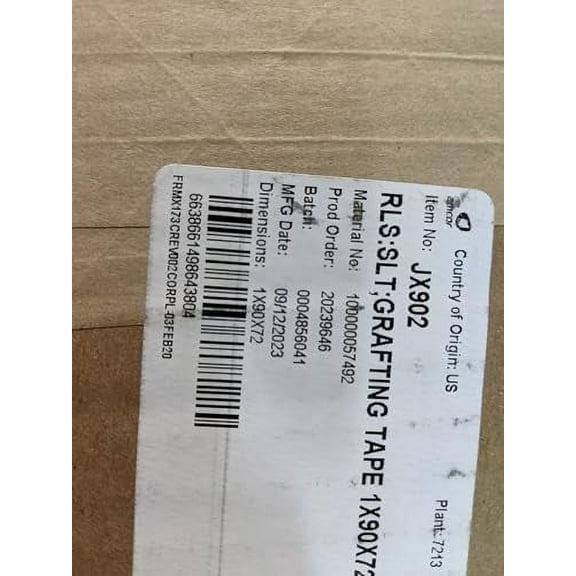 Genuine Parafilm Nursery Grafting Tape  1/2" Roll Amcor