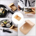 thumbnail image 2 of Abrazadera de madera para ostras, soporte para ostras, abridor de ostras, herramienta para abrir mariscos, herramienta para abrir ostras, kits para abrir mariscos, ostras (1 pieza, marrón), 2 of 5