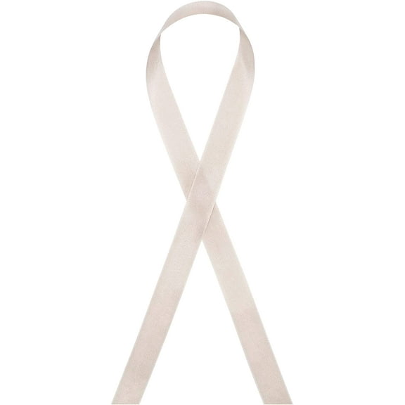 Seam Binding Rayon Ribbon 1/2-Inch x 100 Yards (146 - Mushroom)