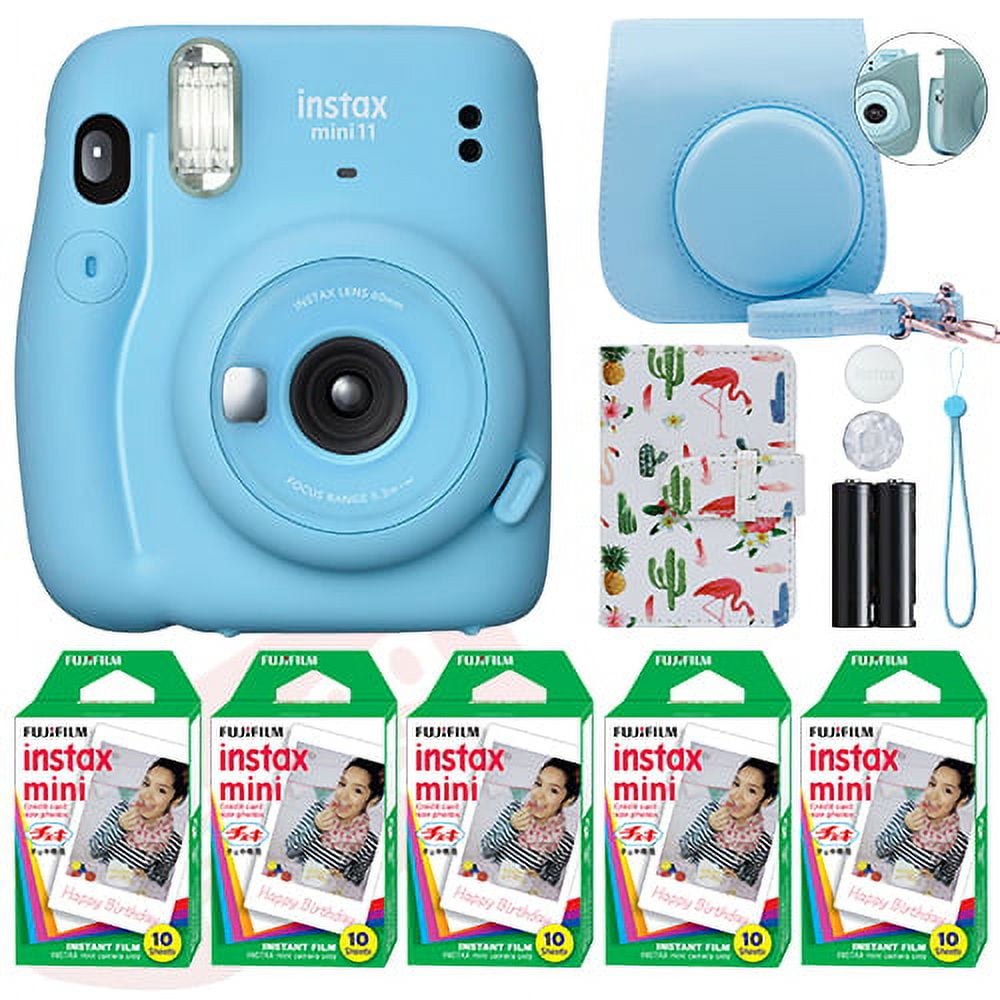 Fujifilm Instax Mini 11 Instant Camera - Blush Pink with 50