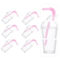 thumbnail image 1 of UPGRATOR 6Pcs Miniature Milk Tea Cup Pink Resin Photography Prop For Mini Landscaping 2x0.9cm, 1 of 8
