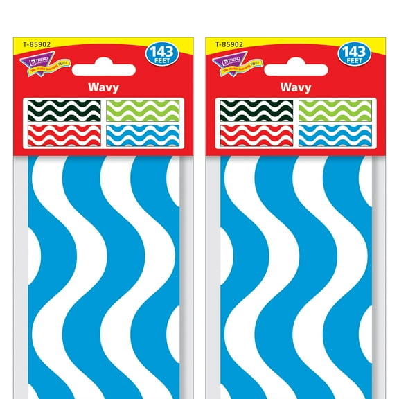 TREND Wavy Terrific Trimmers, Variety Pack, 44 Pieces