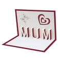 thumbnail image 4 of Tarjeta del día de la madre, tarjeta de felicitación 3D, tarjeta de cumpleaños para mamá de hija hijo, 4 of 9