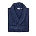 thumbnail image 3 of Linum Home Textiles TR50-LX Unisex 100 Percent Turkish Cotton Terry Cloth Bathrobe, Navy - Large & Extra Large, 3 of 4