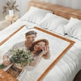 thumbnail image 4 of Personalised Gifts for Mum - Customizable Flannel Blanket with Photo and Text - Personalized Gifts for Mother's Day, Customized Christmas Birthday Gifts for Women, Best Mum Gifts, 4 of 6
