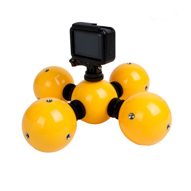 Bola De Flotabilidad Para Cámara Deportiva, 5 Uds., Bola De Flotabilidad Flotante Subacuática Con Agujeros De Tornillo De 1/4 Para Fotografía Subacuática, Piscinas De Mar Serendint EL011400-00