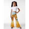 thumbnail image 5 of Comfortable Fashion Flare Leggings for Girls Slim-Fit Bell Bottoms Bell-Bottoms Trousers Little Girls Age 3-10, 5 of 6