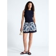 thumbnail image 2 of Free Assembly Women's and Women's Plus Pineapple Print Pull On Shorts, Size-XS-4X, 2 of 5