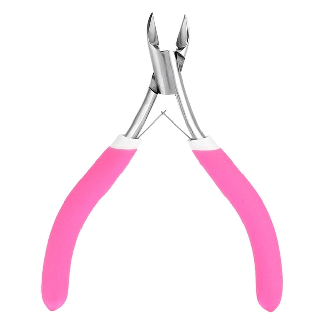 Easy To Carry Non-Slip Handle Stainless Steel Nail Clippers, Material Manicure Tool, for Home Salon Shop