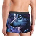 thumbnail image 3 of KLL Feathered Wolf Men's Cotton Boxer Briefs Underwear-Large, 3 of 8