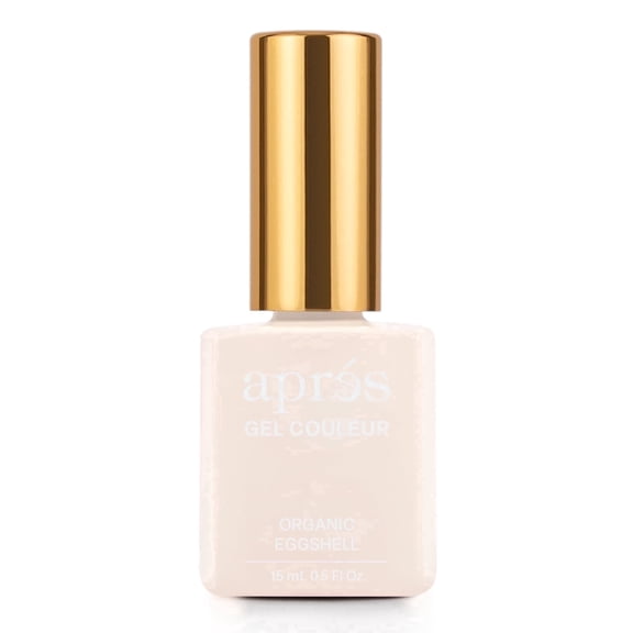 APRÉS Gel Couleur Gel Nail Polish, HEMA & TPO-Free, Organic Eggshell 310, 15ml