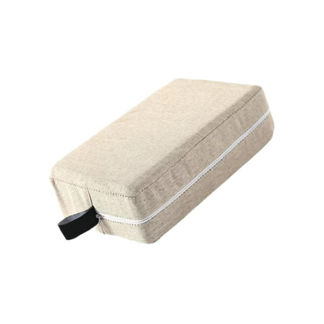 koolsoo Housse de Bloc de Yoga Équipement d'Assistance Pilates Lavable Housse de Brique de Yoga Beige