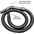 thumbnail image 2 of Vacuum Hose Replacement for Oreck BB Hand Held Vacuum Cleaner – Friction Fit, Coatible with Oreck Buster B for Powerful Cleaning Performance Durable 6' Hose (Black), 2 of 5