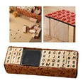 thumbnail image 4 of 40 Pcs Wooden Rubber Stamp Letters Alphabets, Number and Letter Symbol Alphabet Mini Stamps for Clay Crafts, Card Making, Kids Painting handwriting, 4 of 8