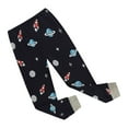 thumbnail image 4 of WhouRiu Big Boys' Pajamas Rocket Print Long Sleeve T-shirt Pants Kids Baggy Sleepwear Clothes Set Blue,Sizes 11-12, 4 of 8