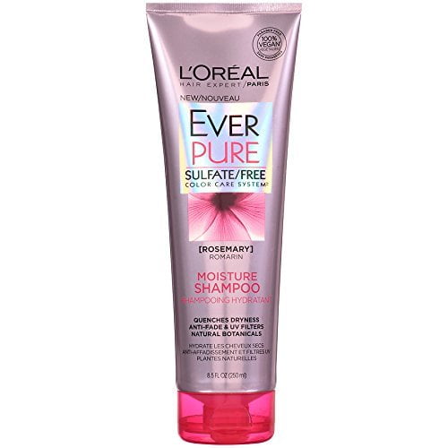 L'Oreal Shampoo EverPure Moisture Hair Color Rose Mary, Sulfate Free, 8.5oz