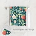 thumbnail image 2 of Strawberries and Flowers Face Towel Absorbent Hand Towels Bath Sport Gym, 2 of 5