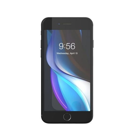 Zagg InvisibleShield Hybrid Glass for Apple iPhone SE (2nd Gen)/8/7/6s/6, Compatible to iPhone SE/8/7/6s/6