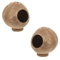 thumbnail image 3 of 2pcs Small Hamster Coconuts Hideout Natural Guinea Pig Hideout Hamster Sleeping Huts, 3 of 9