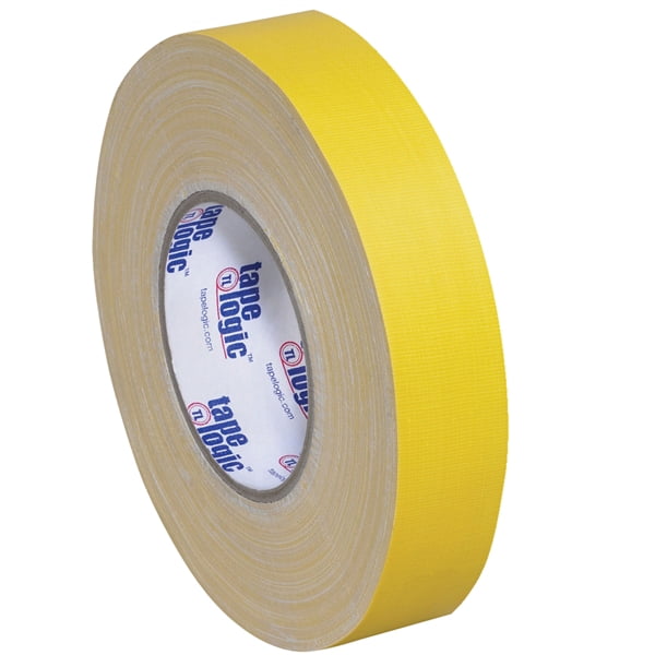 Tape Logic 11 Mil Gaffers Tape Yellow 1" x 60 Yard Roll (48 Roll/Case)
