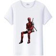 thumbnail image 3 of Camiseta de algodón de verano para niños 2024, camisetas con gráficos de Deadpool de dibujos animados de Marvel, camisetas estéticas Y2K para bebés y niñas, ropa para niños, 3 of 5