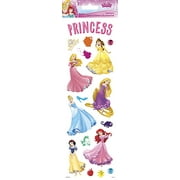Disney Princess - Dreams Paper Craft 5.5" x 12 Sticker - Clear w/Glitter