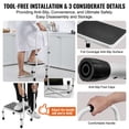 thumbnail image 3 of 1 Step Stool with Handle and 3 Adjustable Heights Steel, 3 of 5