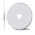 thumbnail image 2 of 10Pcs 45mm Rotary Cutter Blades for Rotary Cutter, Rotary Cutter Replacement Blades Includes Plastic Blade Storage Case, Rotary Cutter Replacement for Quilting Fabric, Paper, Leather, 2 of 3