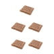 thumbnail image 3 of Cojines de asiento Toystoory poliéster elegante moda exterior Café ligero 40*40, 3 of 6
