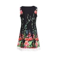 thumbnail image 4 of Enwejyy Knee Length Dress Women Floral Sleeveless Vocation Dress, 4 of 4