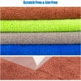 thumbnail image 6 of Dtwnek 12 Pack Microfiber Cleaning Cloth Soft Towels Absorbent Cleaning Rags for House, Kitchen, Window, Cars, 12" x 27", 6 of 7