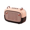 thumbnail image 1 of Seitruly BS32D Altavoz Bluetooth inalámbrico portátil Sonido 3D Estéreo Música Surround Altavoz externo Soporte Tarjeta TF Mini reproductor de música Cables de audio/vídeo Rosado, 1 of 1