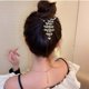 thumbnail image 3 of Clip Para El Cabello Coreano Diamante Pavo Real Bola Accesorios Mujeres, 3 of 4